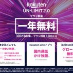 一年間携帯代が無料なの！？話題の携帯キャリアサービス「Rakuten UN-LIMIT」を契約してみました。